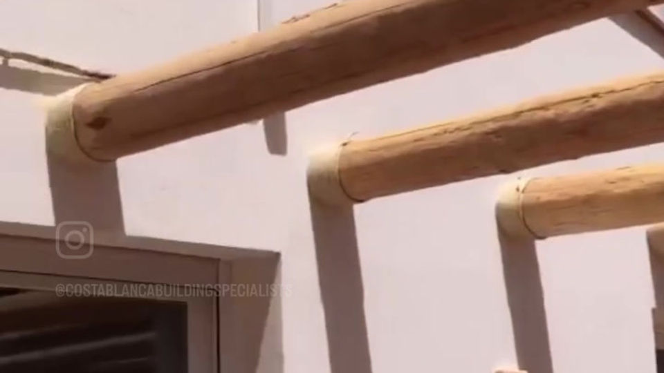 rustic beam video